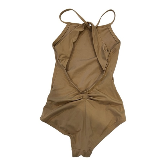 Girl Baltogs leotard  Tan size MC - Picture 2 of 3